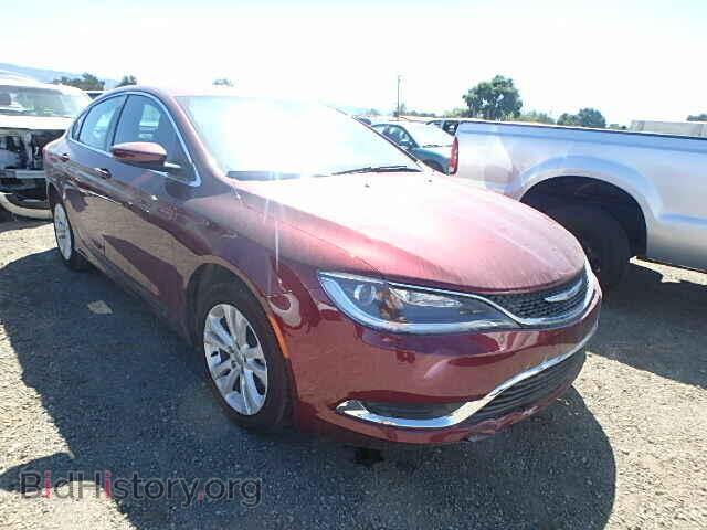 Photo 1C3CCCAB0FN697109 - CHRYSLER 200 2015