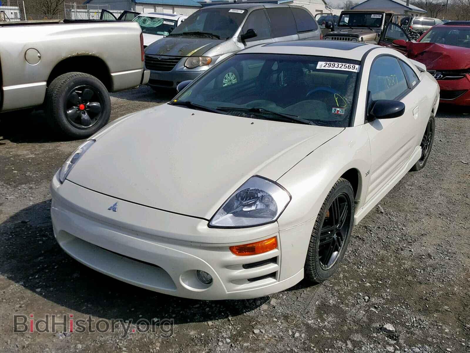 2005 MITSUBISHI ECLIPSE - VIN: 4A3AC84H55E034078 - Фото 2