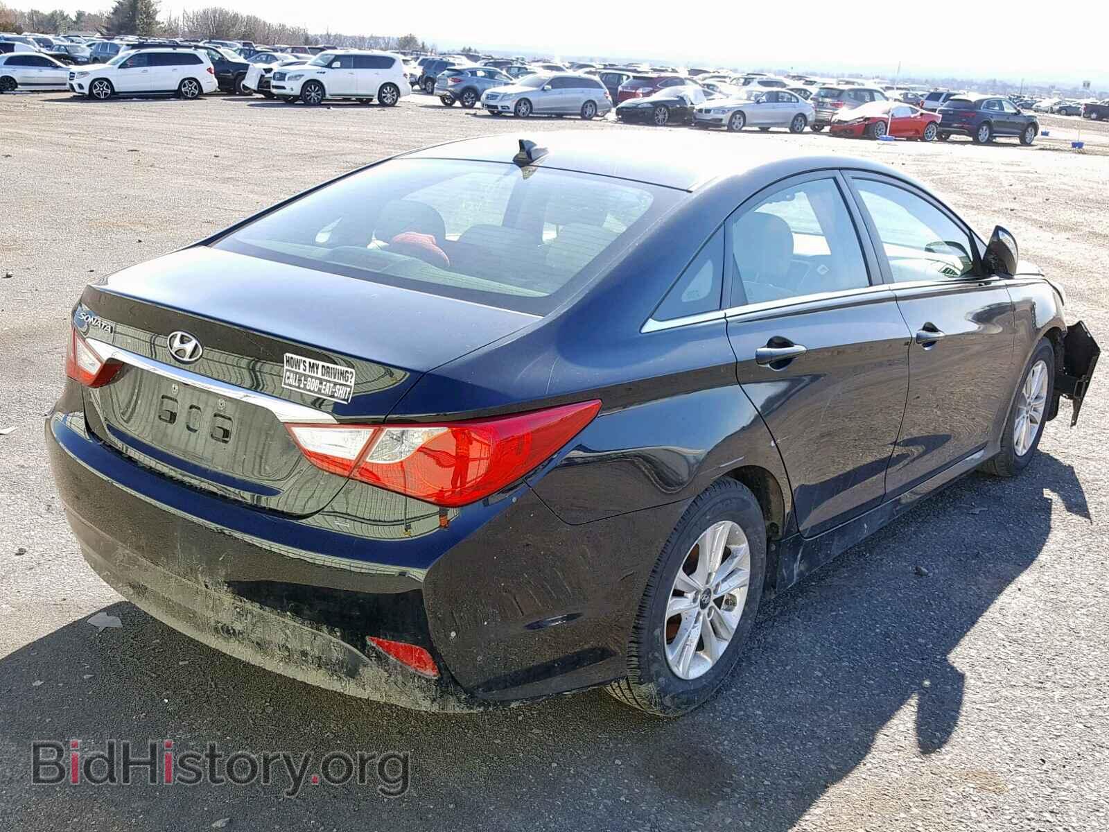 2014 HYUNDAI SONATA - VIN: 5NPEB4AC4EH831737 - Фото 4