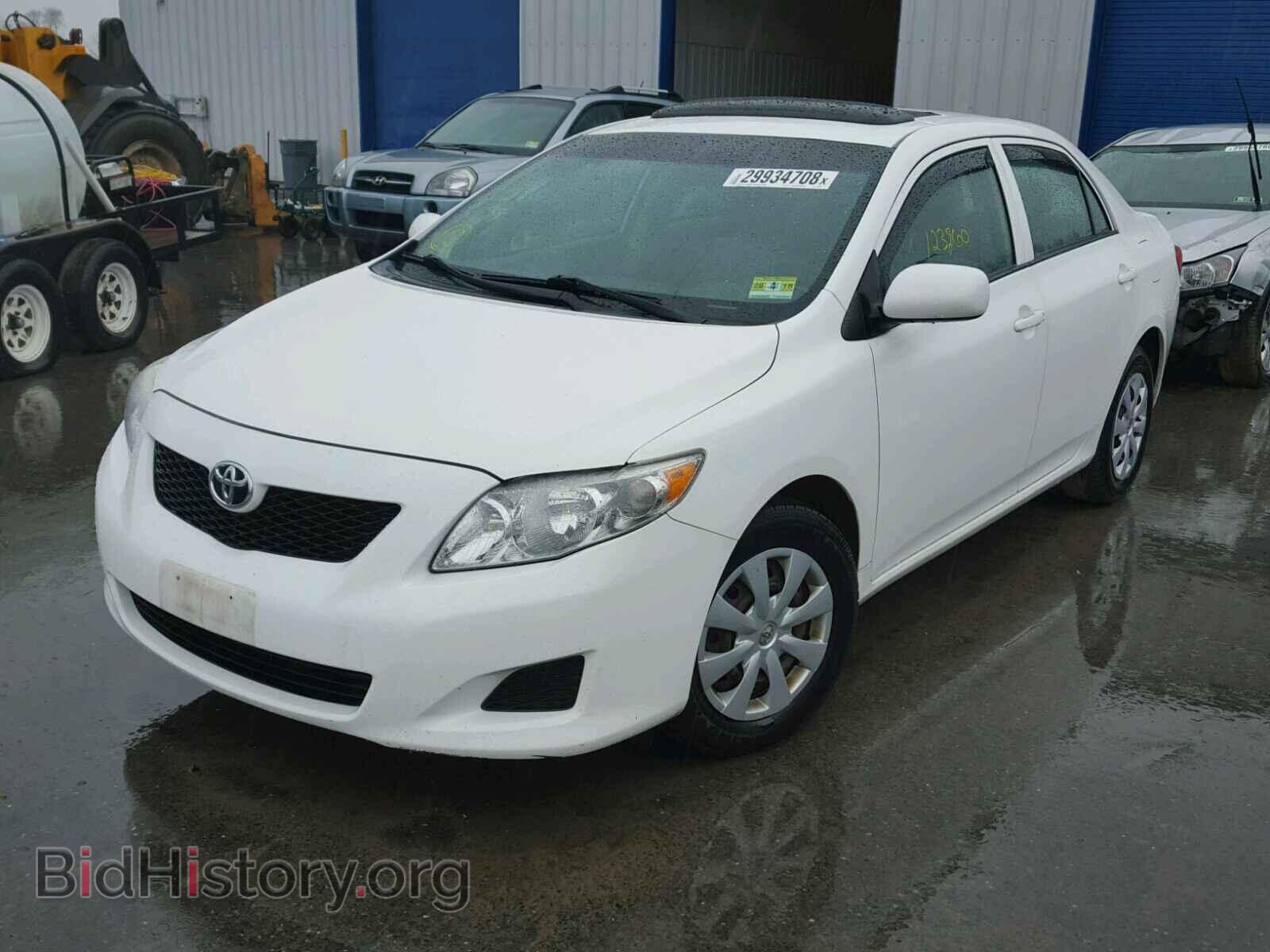 2009 TOYOTA COROLLA BA - VIN: 2T1BU40E39C032248 - Фото 2