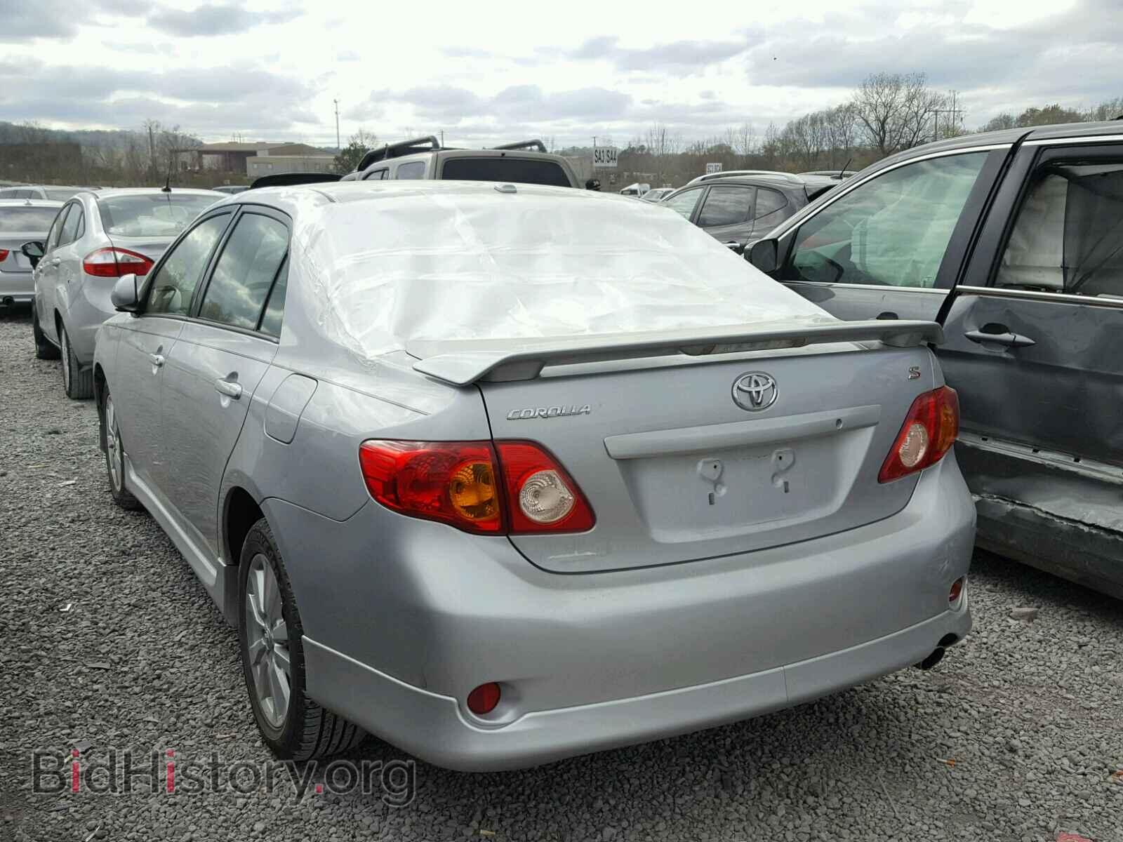 2009 TOYOTA COROLLA BA - VIN: 2T1BU40E79C110742 - Фото 3
