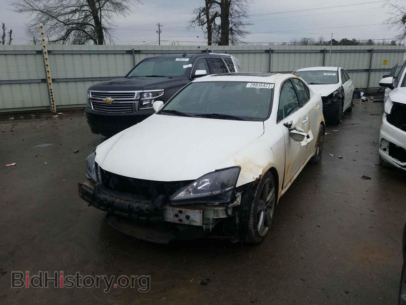 2011 LEXUS IS - VIN: JTHBF5C25B5150532 - Фото 2