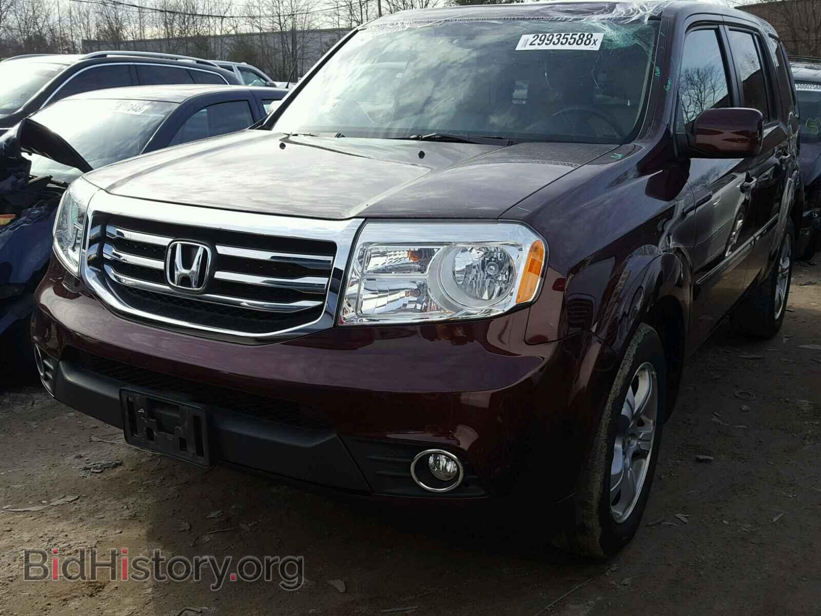 2014 HONDA PILOT - VIN: 5FNYF4H7XEB012465 - Фото 2