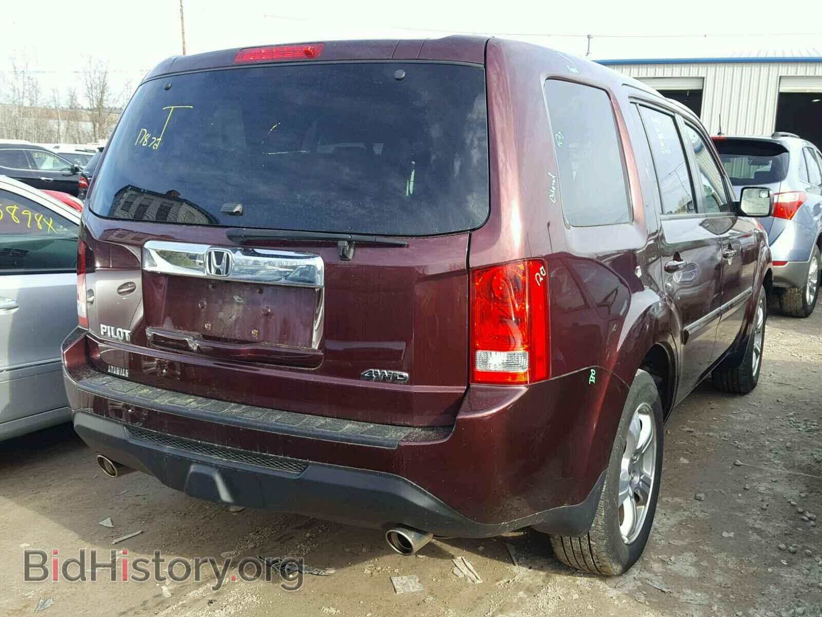 2014 HONDA PILOT - VIN: 5FNYF4H7XEB012465 - Фото 4