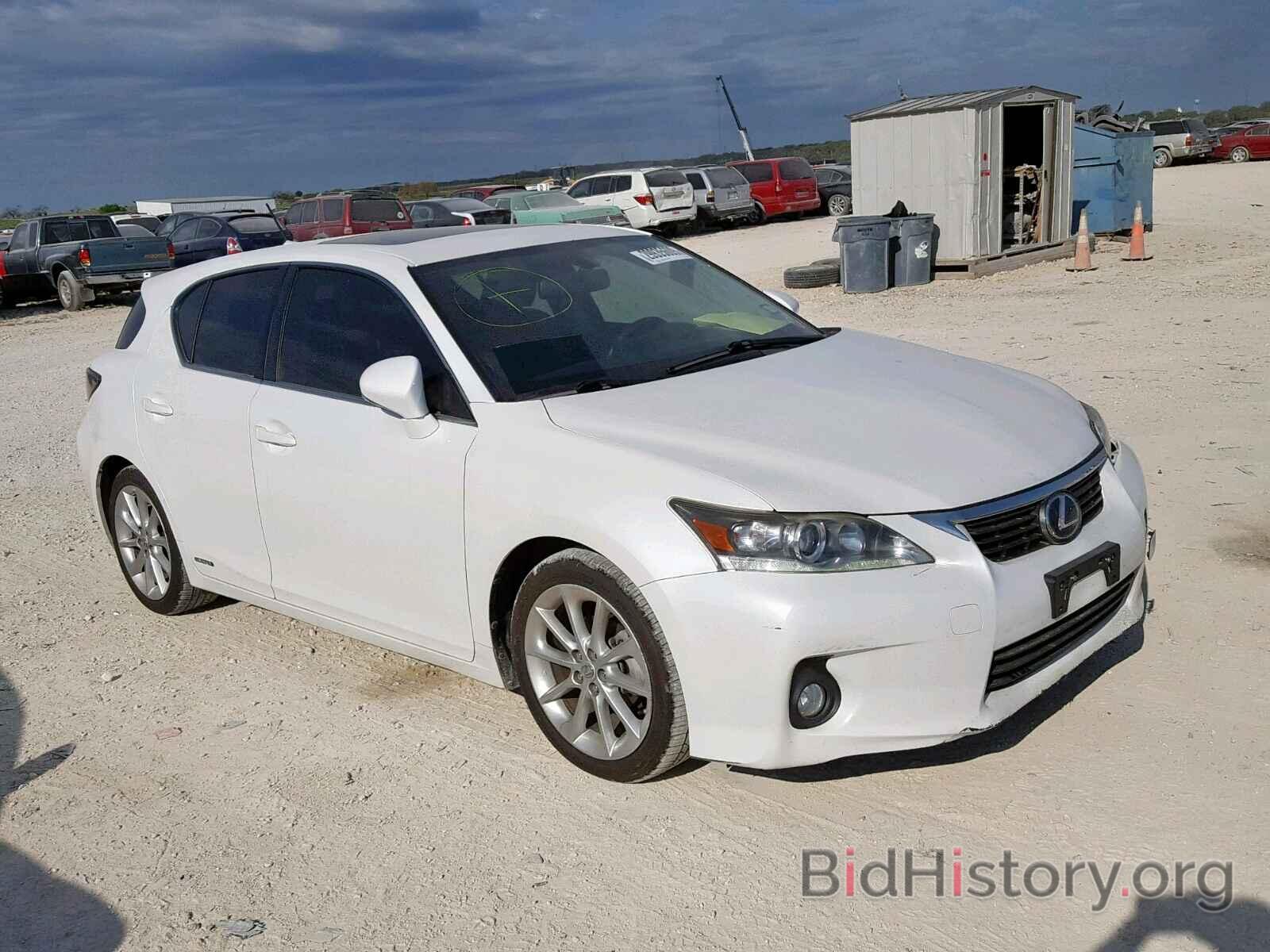 Photo JTHKD5BH2C2055408 - LEXUS CT 200 2012