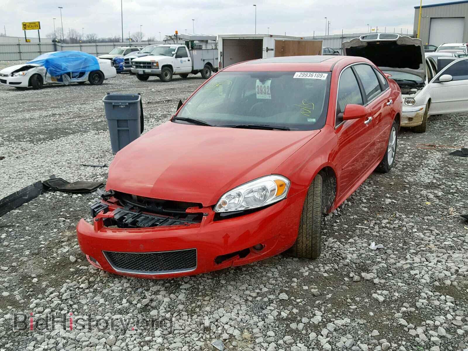 2013 CHEVROLET IMPALA - VIN: 2G1WC5E38D1162110 - Фото 2