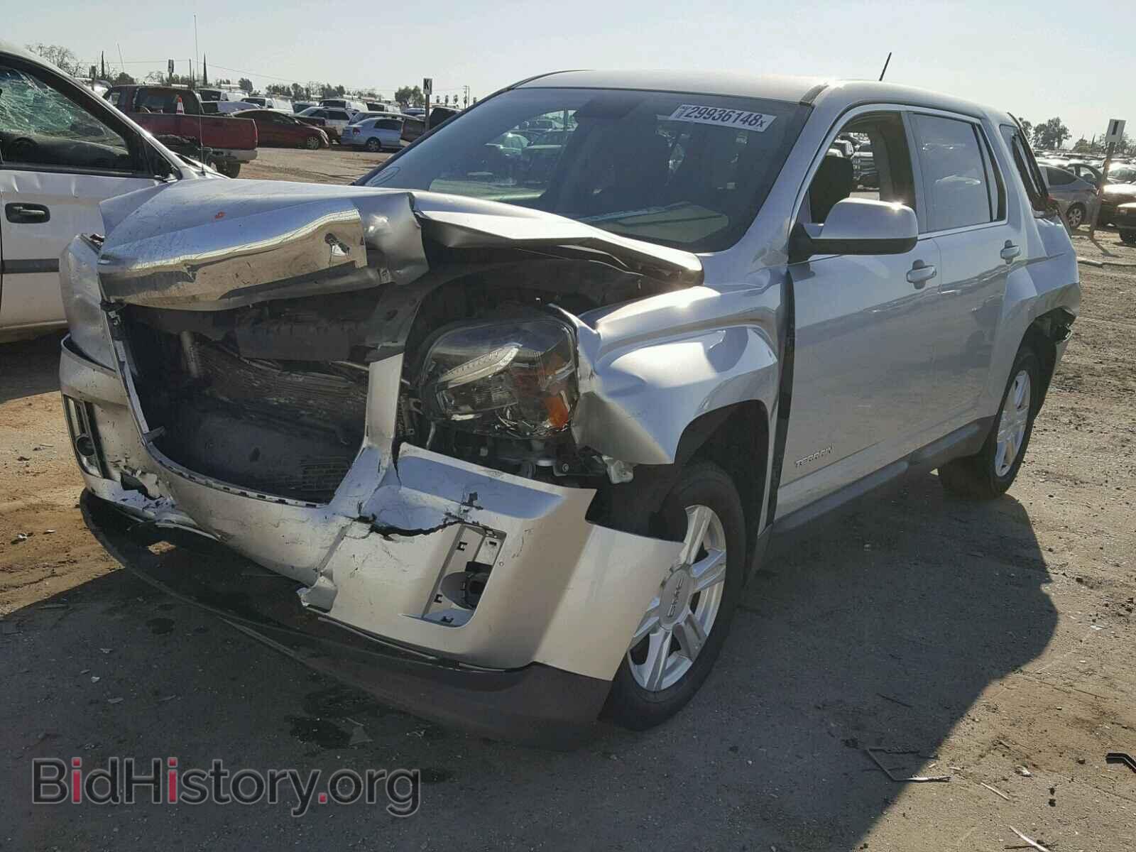 2014 GMC TERRAIN - VIN: 2GKALMEK5E6217639 - Фото 2