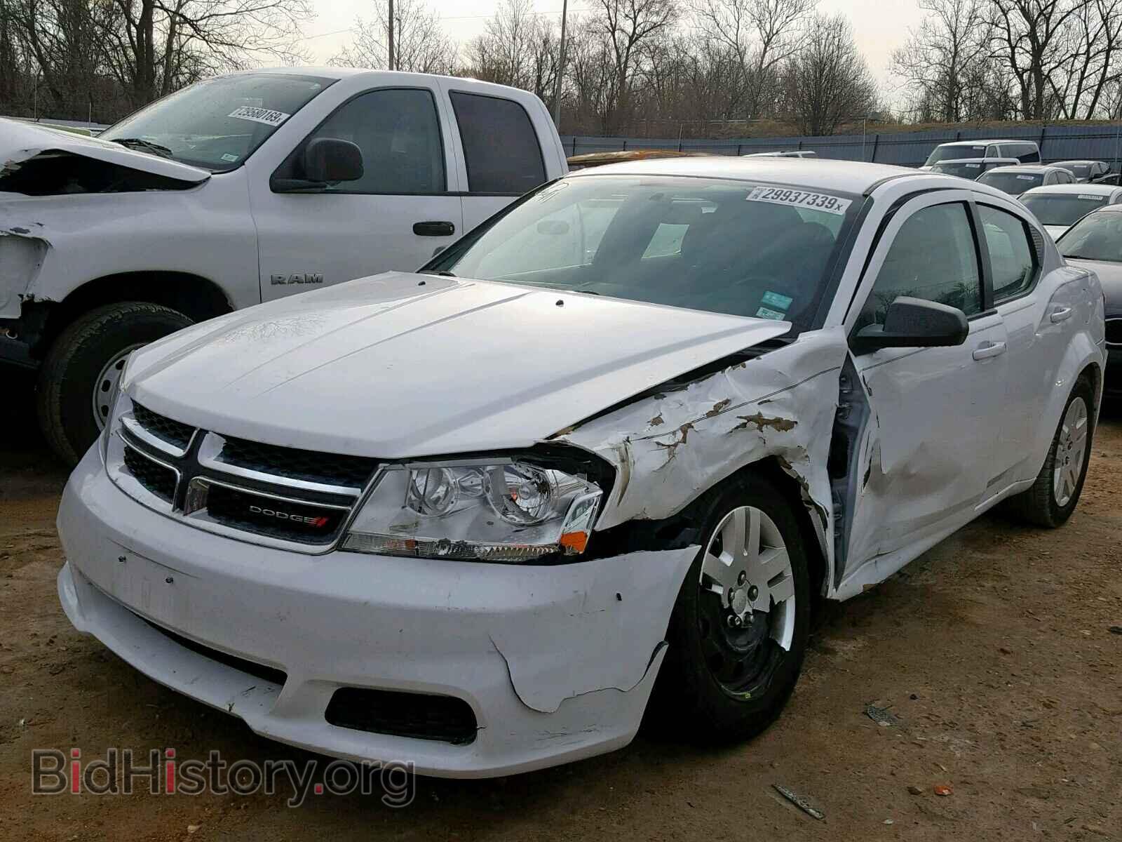 2014 DODGE AVENGER - VIN: 1C3CDZAB9EN139788 - Фото 2