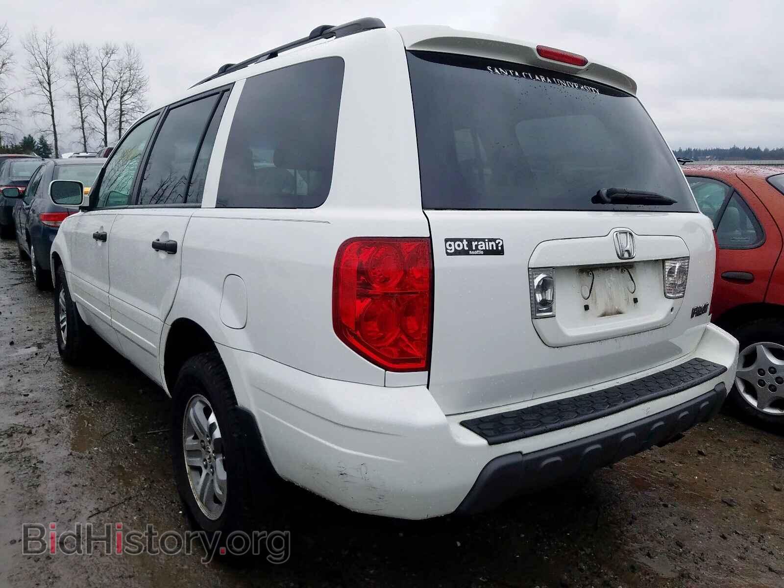 2005 HONDA PILOT - VIN: 2HKYF18505H545584 - Фото 3
