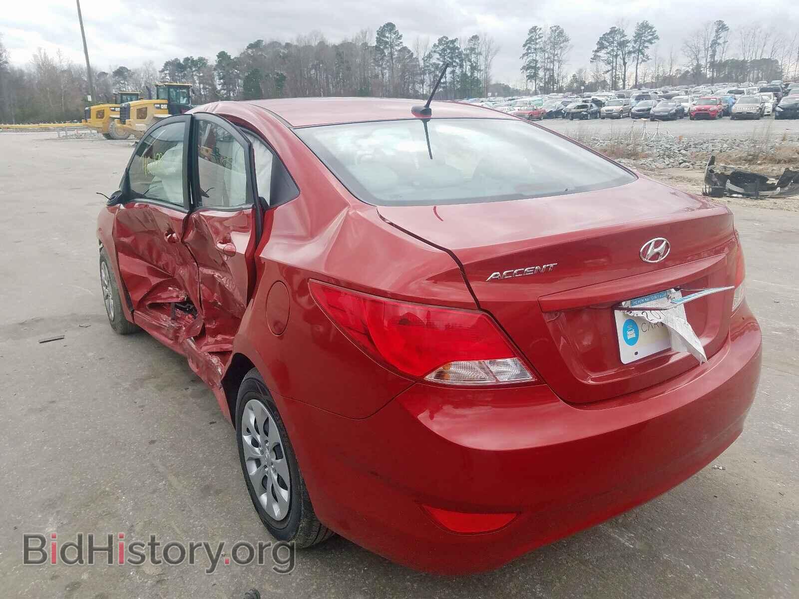 2017 HYUNDAI ACCENT - VIN: KMHCT4AE2HU357590 - Фото 3