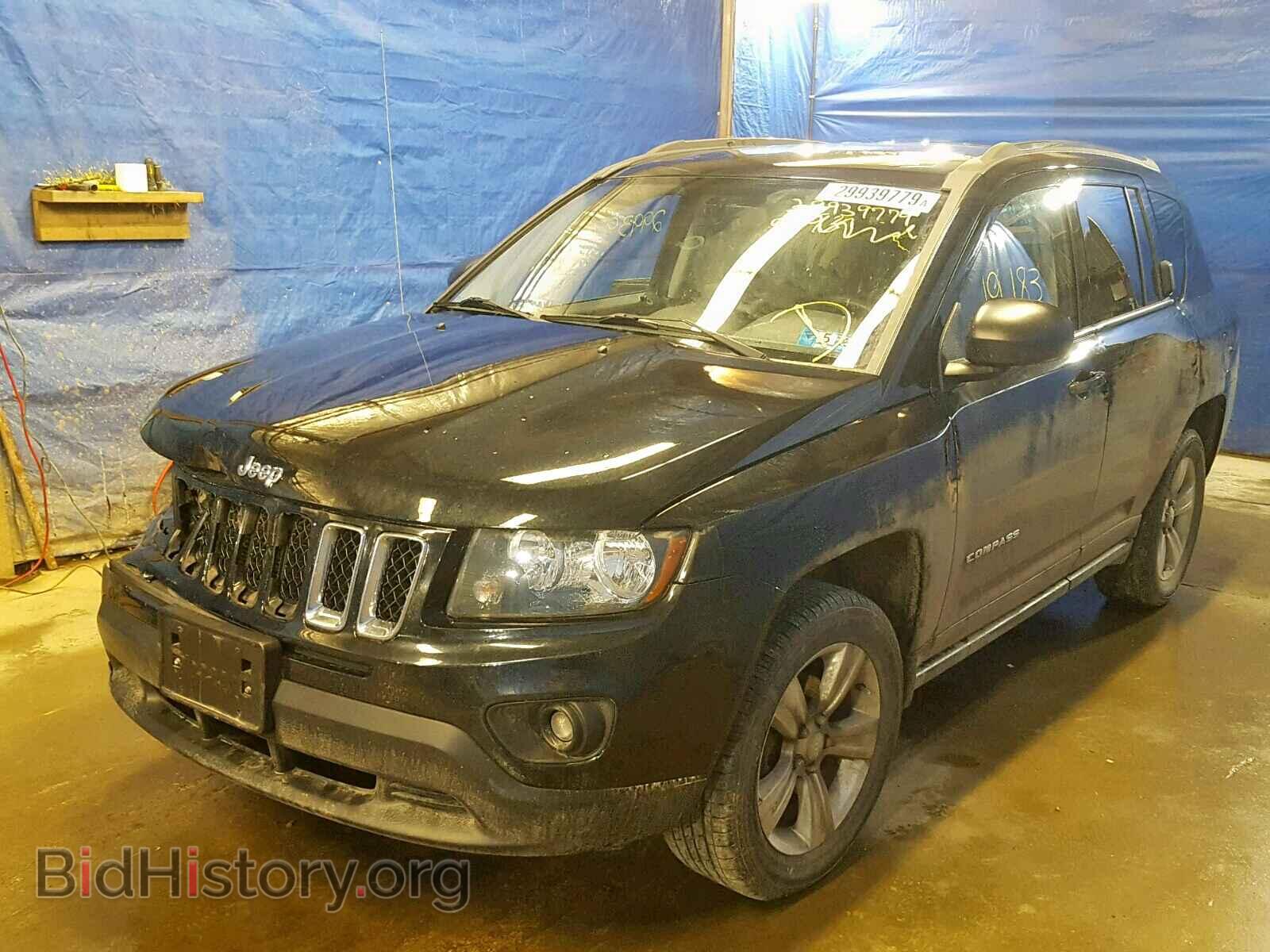 2014 JEEP COMPASS SP - VIN: 1C4NJDBBXED566384 - Фото 2