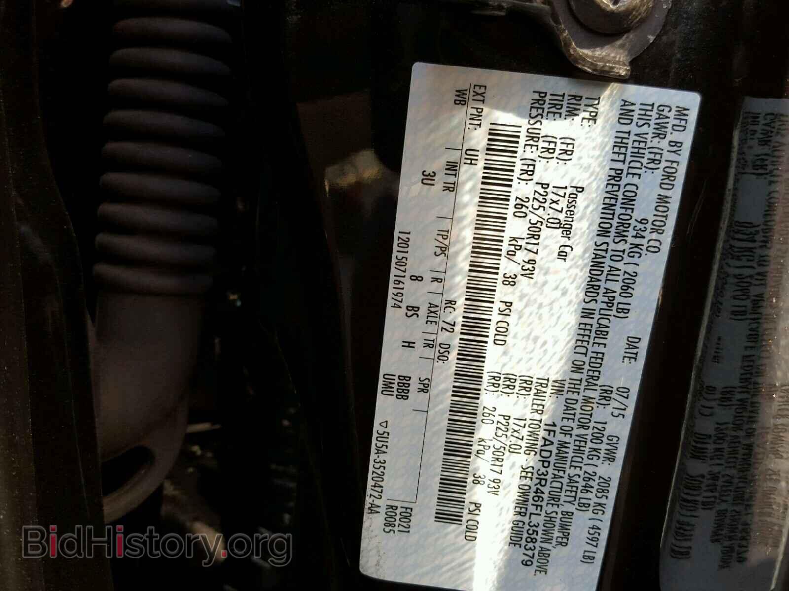 2015 FORD FOCUS - VIN: 1FADP3R46FL358379 - Photo 10