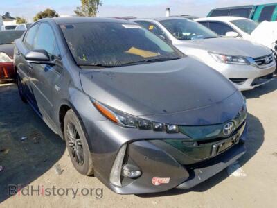 2017 Toyota PRIUS Prius Prim, charcoal — VIN JTDKARFP3H3034944, Copart