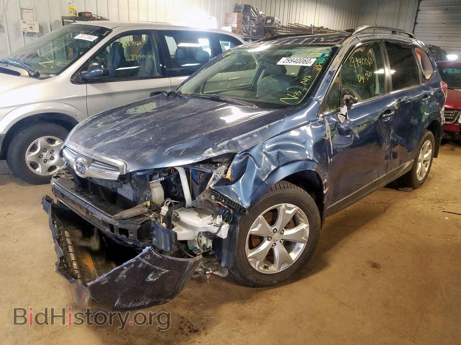 2014 SUBARU FORESTER - VIN: JF2SJAPC9EH450235 - Фото 2