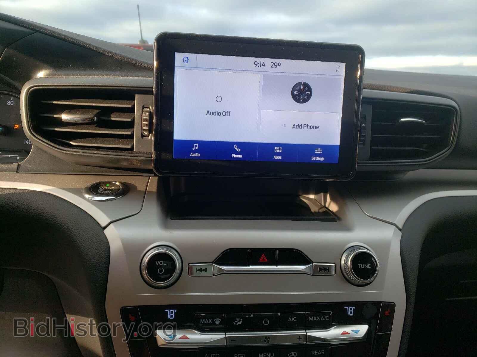 2020 FORD EXPLORER - VIN: 1FMSK8DHXLGC98145 - Фото 9