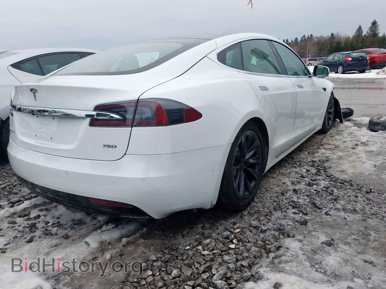 2017 TESLA MODEL S - VIN: 5YJSA1E21HF219424 - Фото 4
