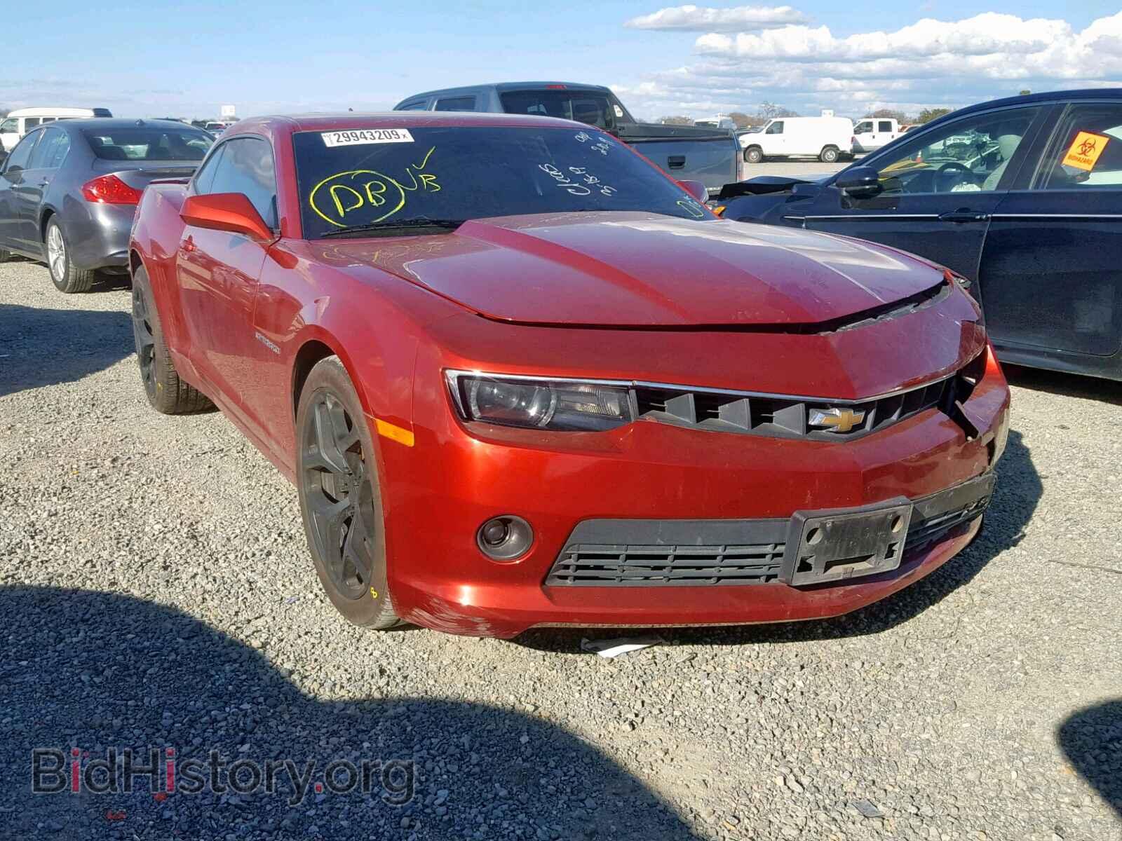 Фотография 2G1FB1E3XE9256259 - CHEVROLET CAMARO 2014
