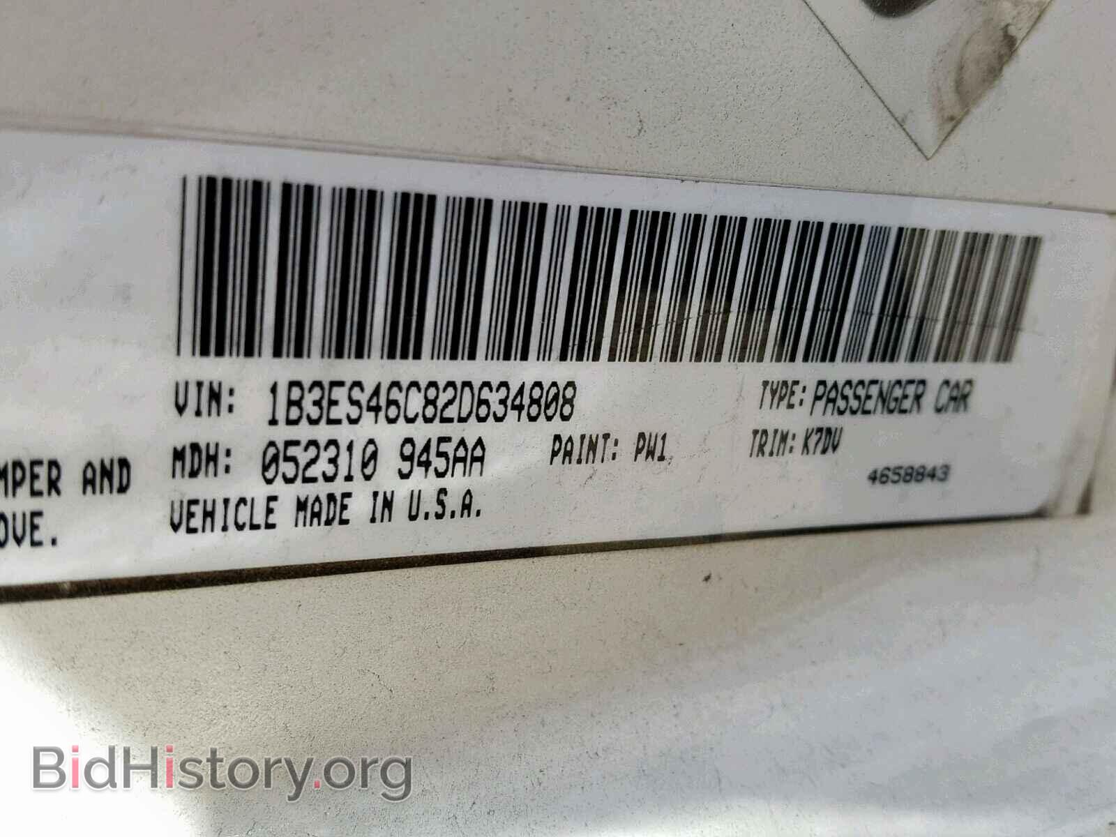 2002 DODGE NEON - VIN: 1B3ES46C82D634808 - Фото 10