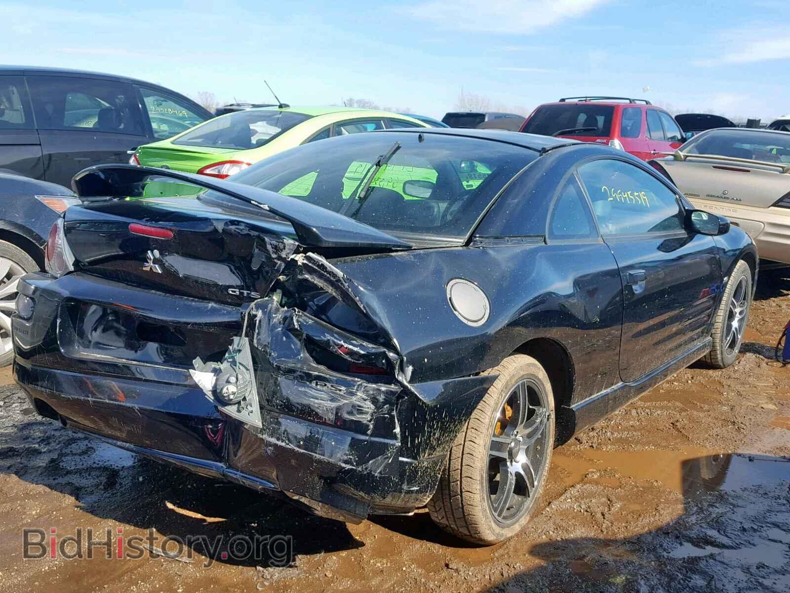2003 MITSUBISHI ECLIPSE - VIN: 4A3AC74H33E209712 - Фото 4