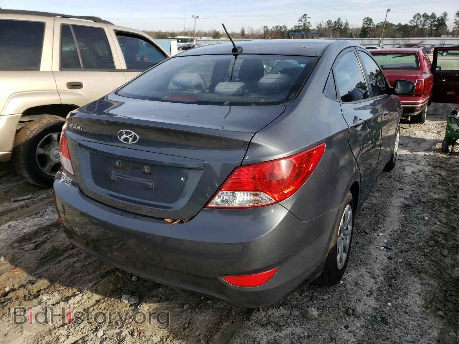 2013 HYUNDAI ACCENT - VIN: KMHCT4AE8DU386831 - Фото 4