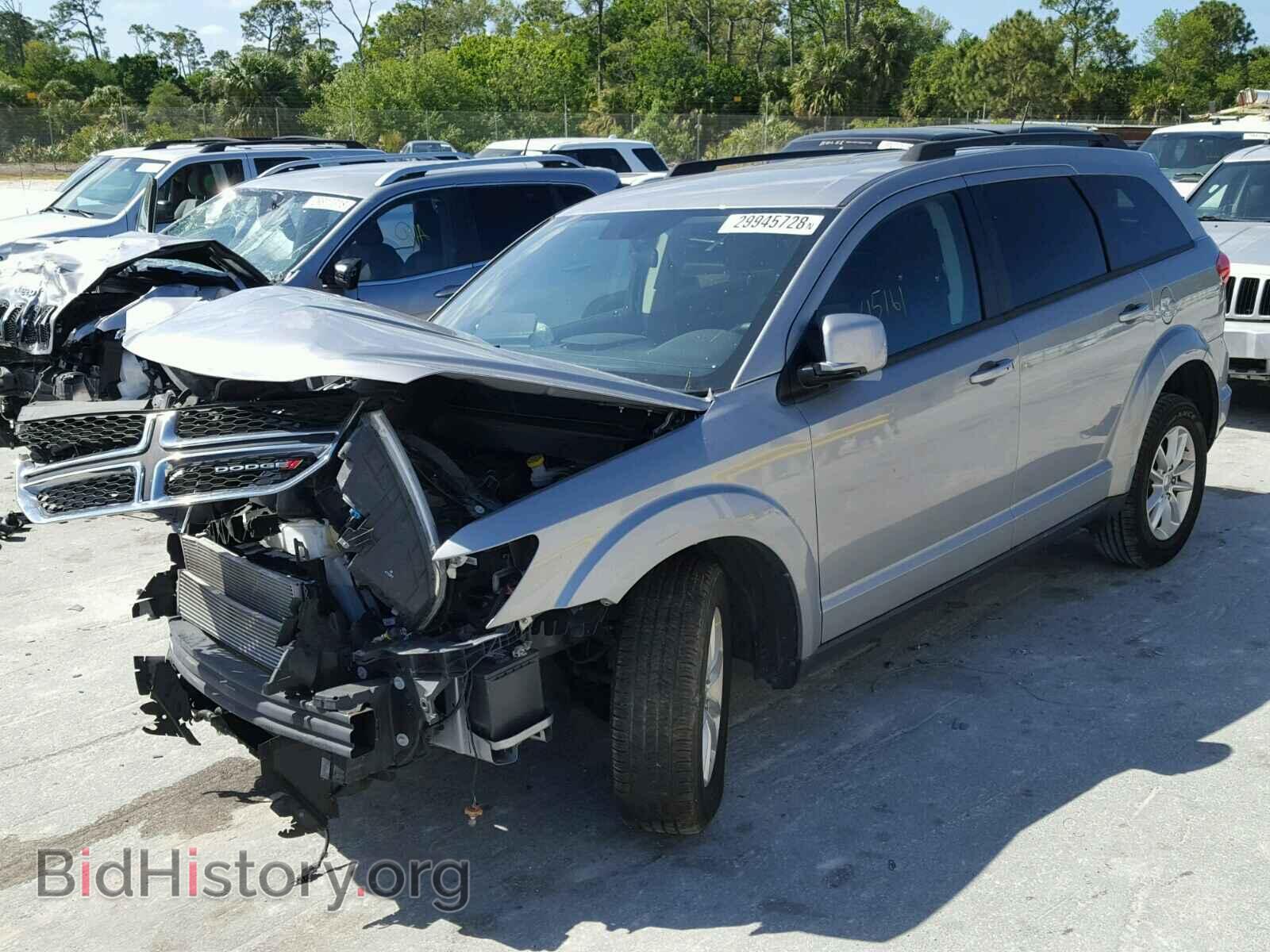 2015 DODGE JOURNEY - VIN: 3C4PDCBG9FT711173 - Фото 2