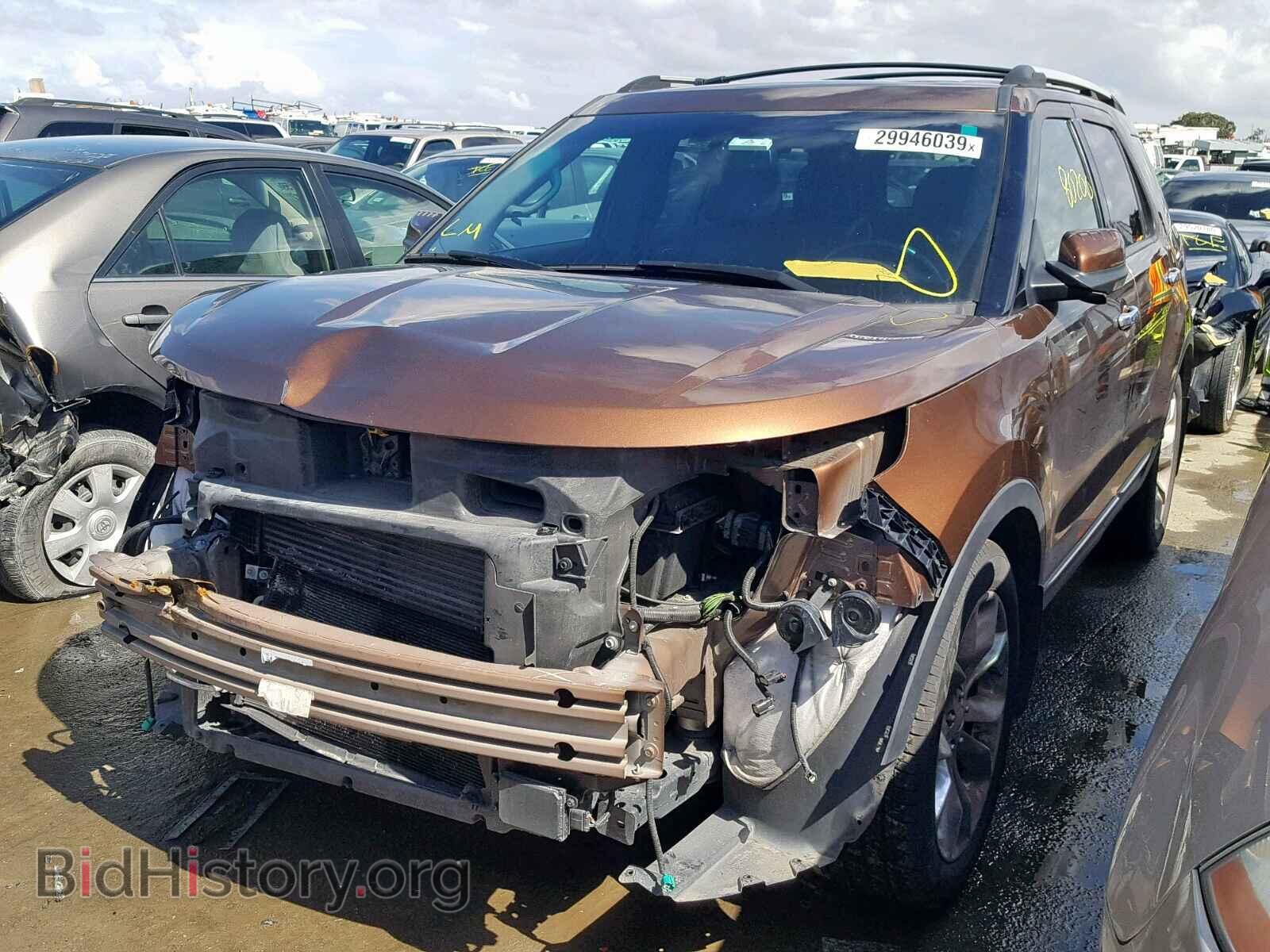 2012 FORD EXPLORER L - VIN: 1FMHK7F97CGA61266 - Фото 2