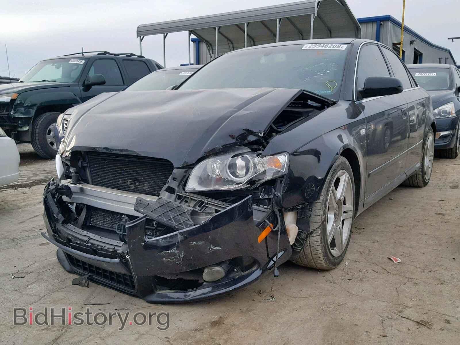 2008 AUDI A4 - VIN: WAUDF78EX8A076384 - Фото 2