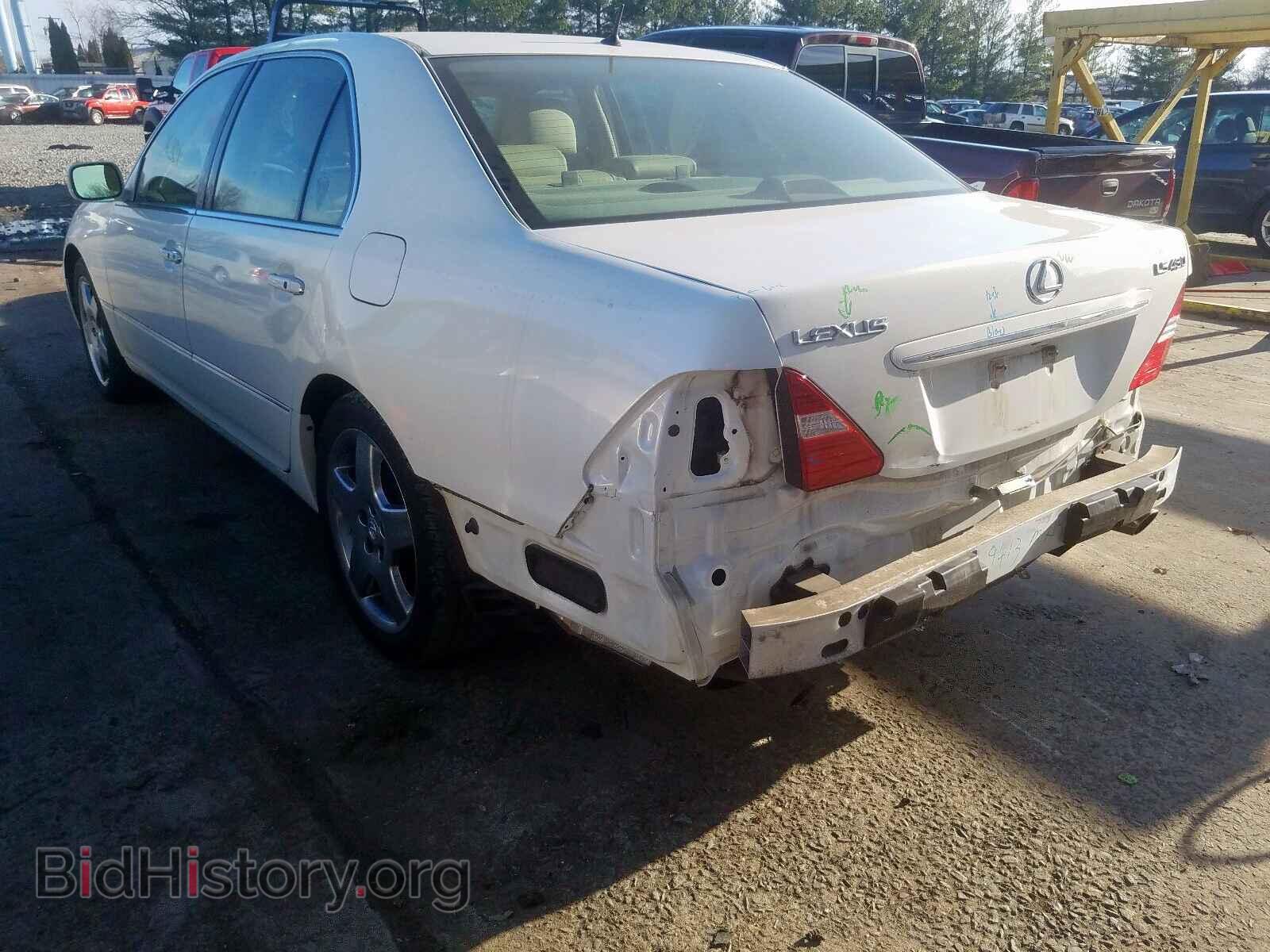 2006 LEXUS LS430 - VIN: JTHBN36F065051645 - Фото 3