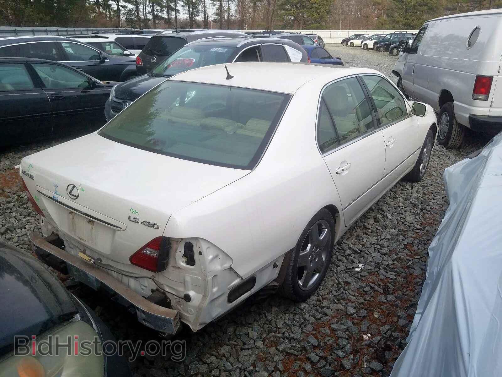 2006 LEXUS LS430 - VIN: JTHBN36F065051645 - Фото 4