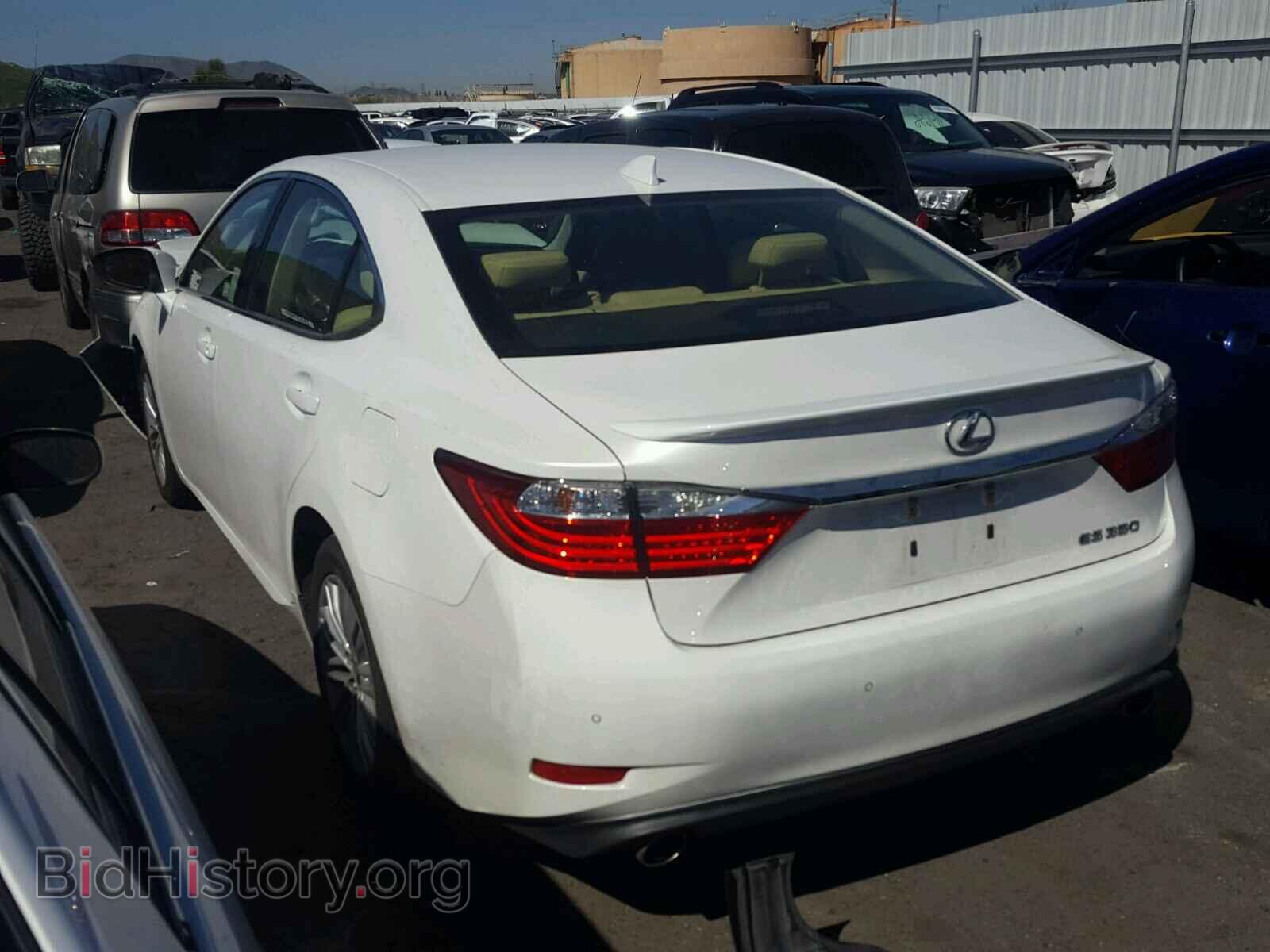 2015 LEXUS ES350 - VIN: JTHBK1GG6F2158320 - Фото 3