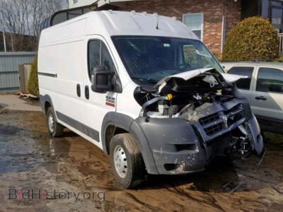 2017 RAM PROMASTER, white — VIN 3C6TRVCG2HE538945, Copart