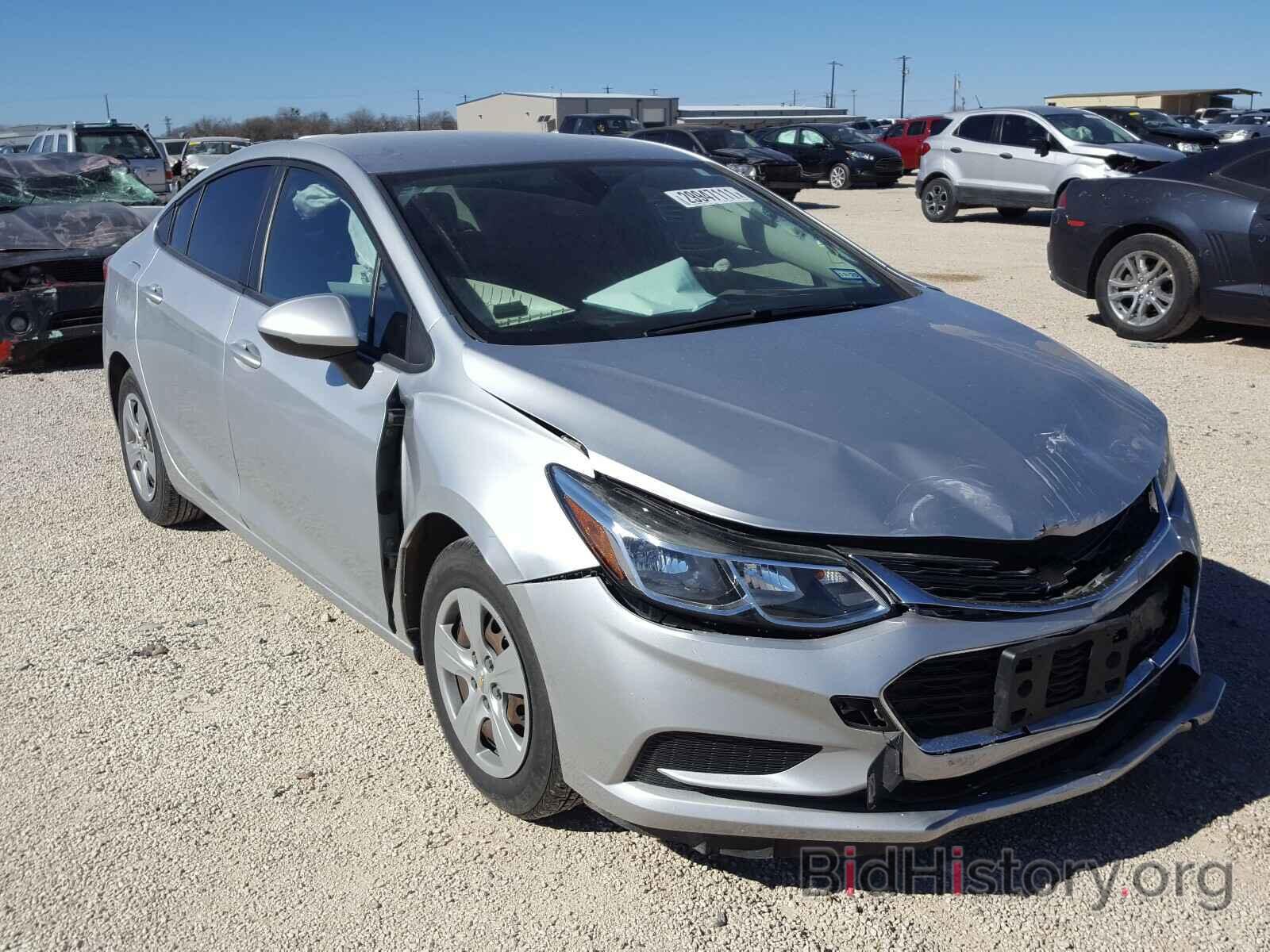 Photo 1G1BC5SM2H7115160 - CHEVROLET CRUZE 2017