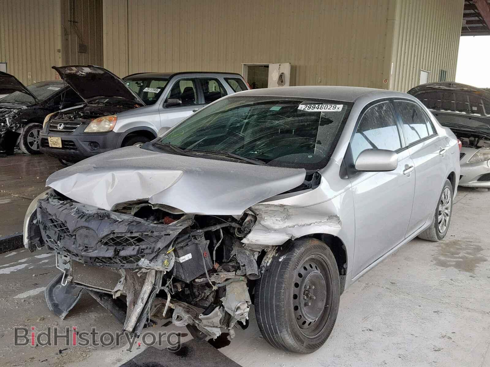 2012 TOYOTA COROLLA BA - VIN: 2T1BU4EE6CC883458 - Фото 2