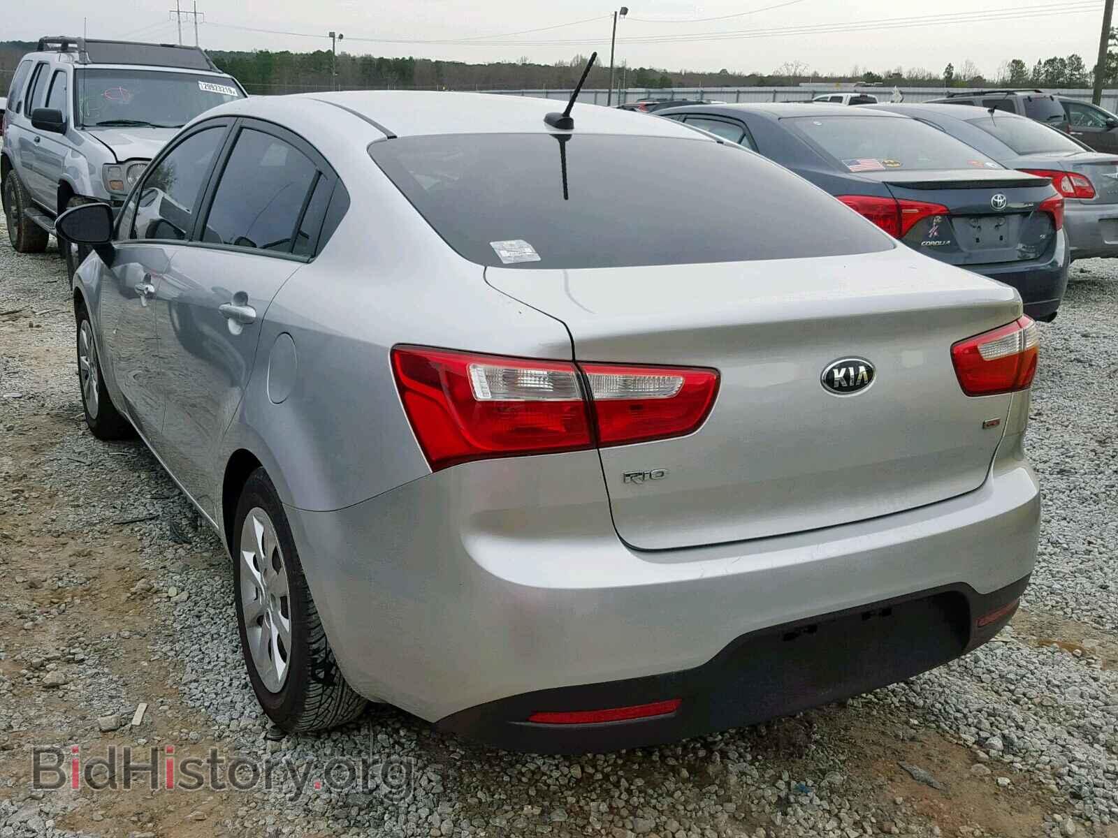 2014 KIA RIO - VIN: KNADM4A38E6396413 - Фото 3