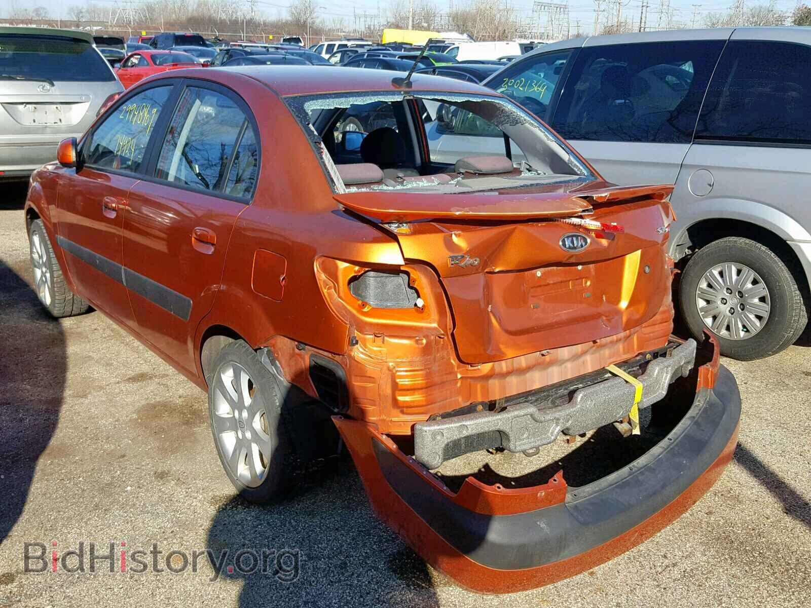 2009 KIA RIO BASE - VIN: KNADE223996548656 - Фото 3