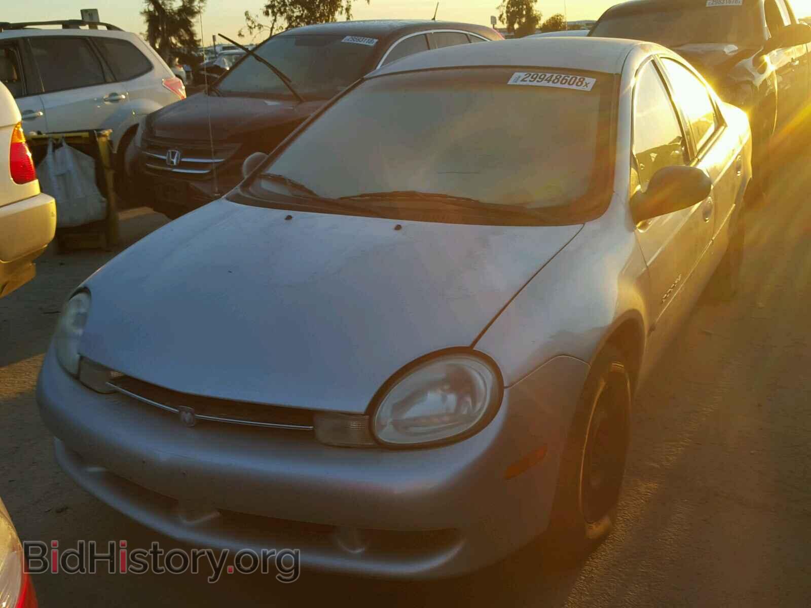 2001 DODGE NEON - VIN: 1B3ES46C81D196726 - Фото 2