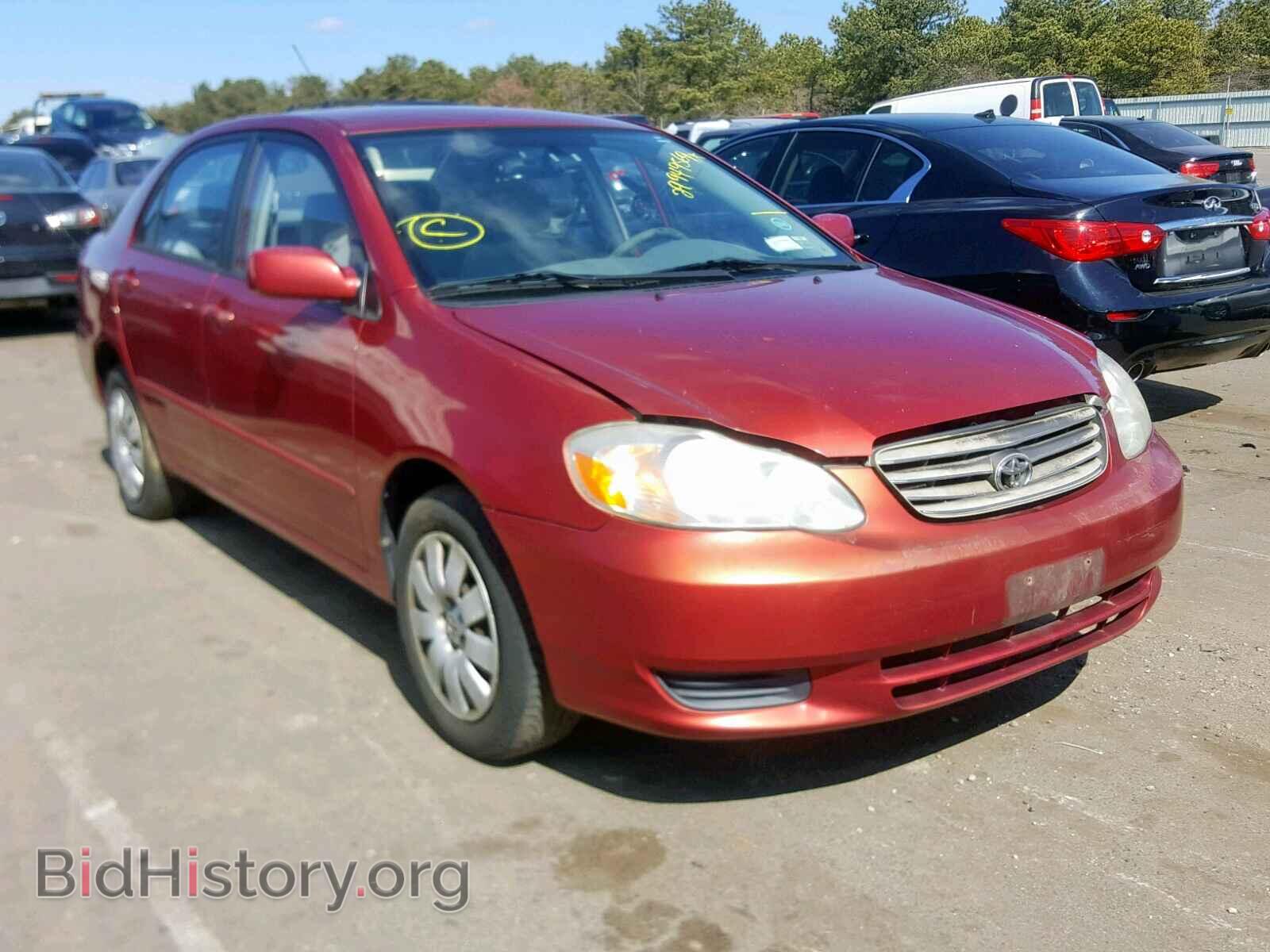 Photo 2T1BR32E43C143018 - TOYOTA COROLLA 2003