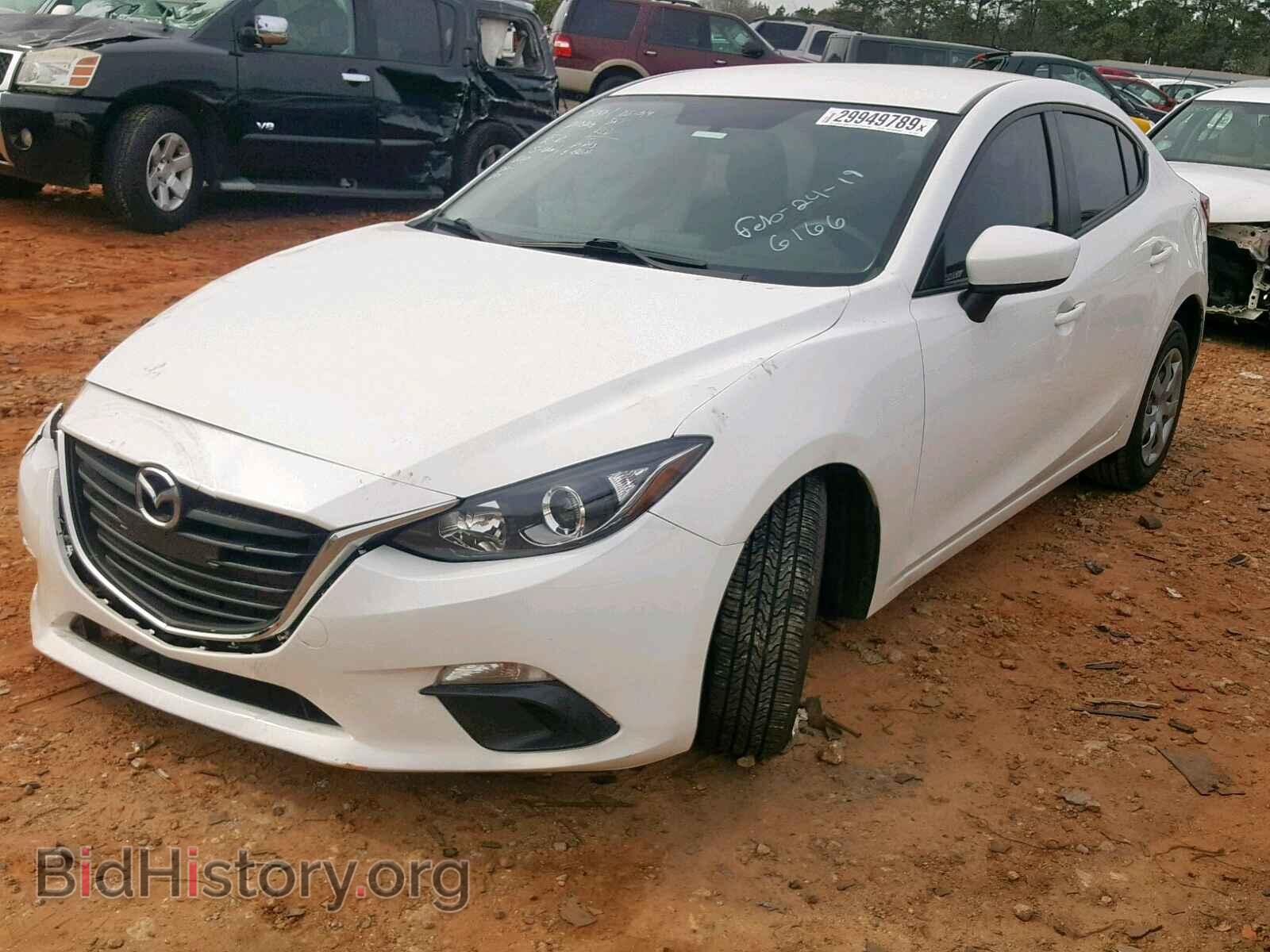 2014 MAZDA 3 - VIN: JM1BM1U70E1146166 - Фото 2