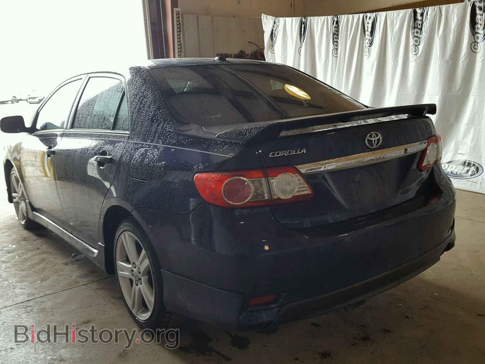 2013 TOYOTA COROLLA BA - VIN: 5YFBU4EE4DP109629 - Фото 3