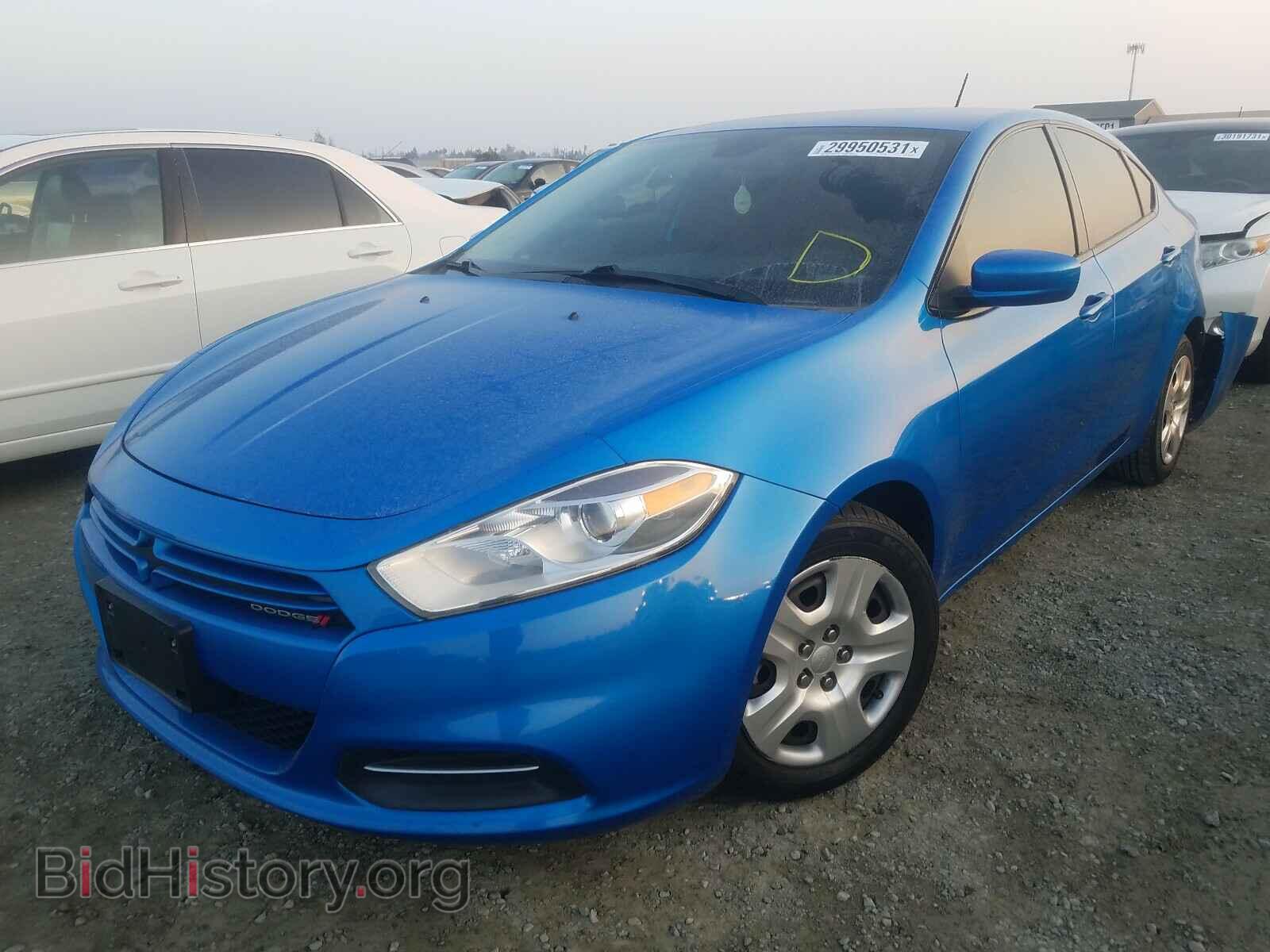 2016 DODGE DART - VIN: 1C3CDFAA3GD752455 - Фото 2