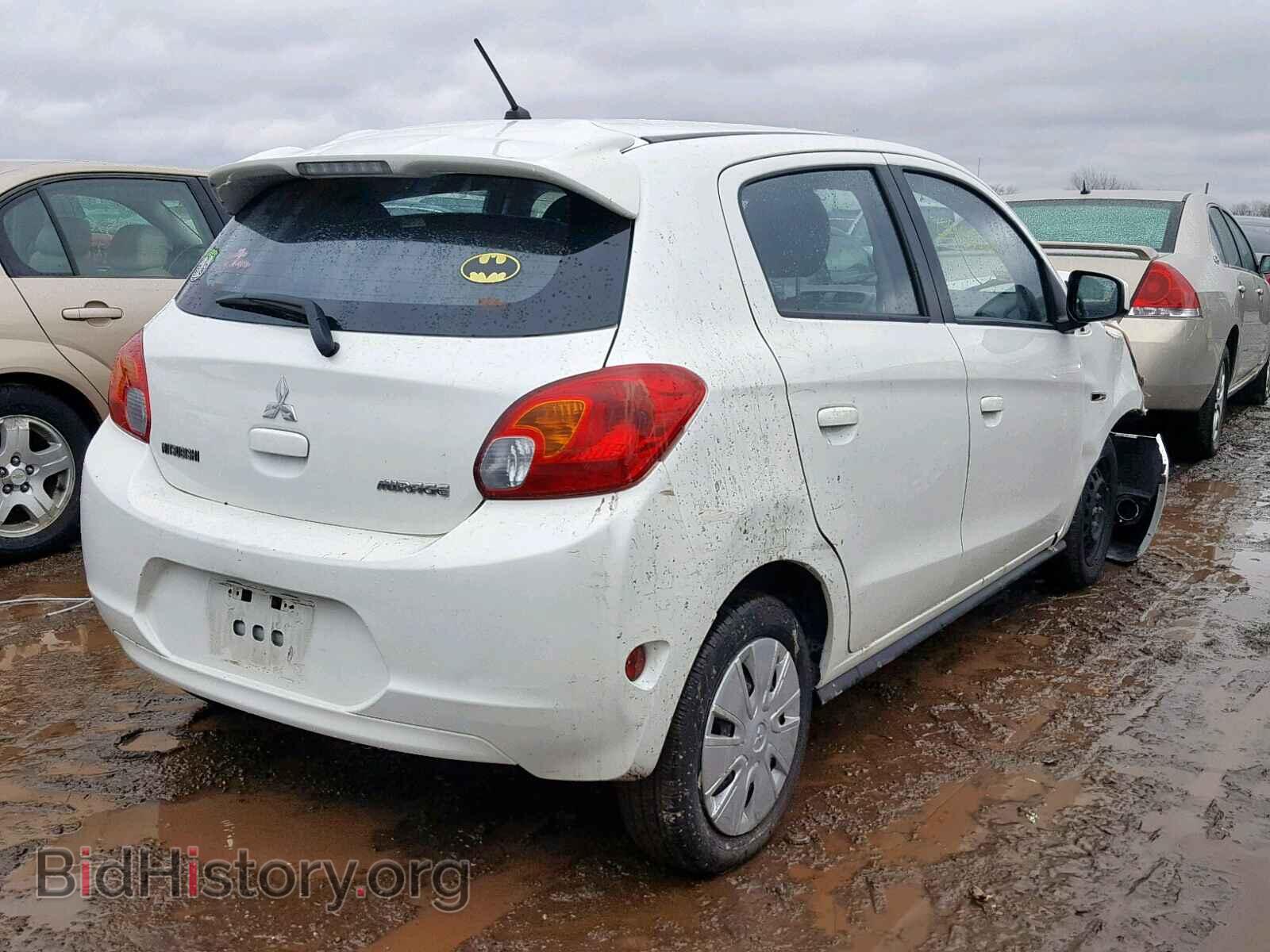 2015 MITSUBISHI MIRAGE - VIN: ML32A3HJ8FH044457 - Фото 4
