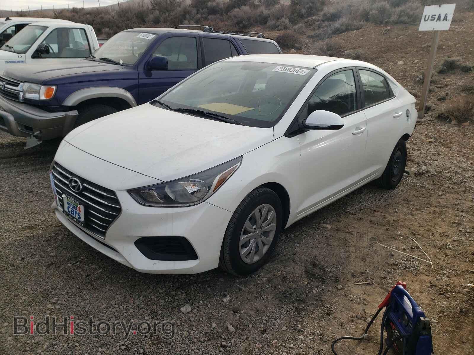 2019 HYUNDAI ACCENT - VIN: 3KPC24A38KE061453 - Фото 2