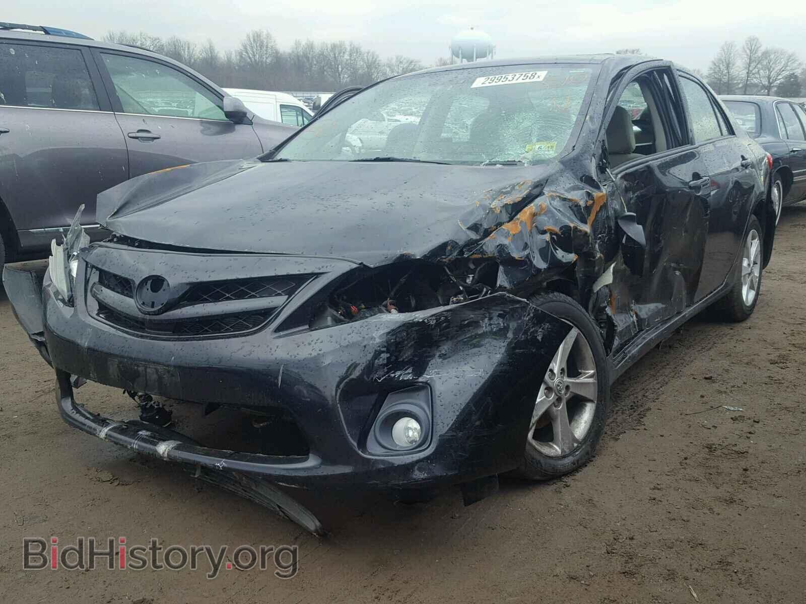 2011 TOYOTA COROLLA BA - VIN: 2T1BU4EEXBC595828 - Фото 2