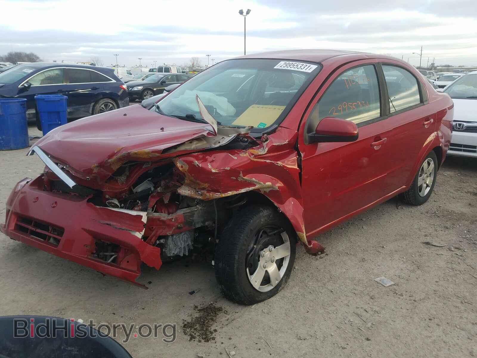 2011 CHEVROLET AVEO - VIN: KL1TD5DE5BB133890 - Фото 2