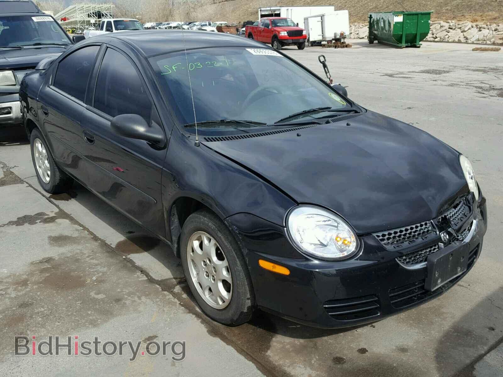 Фотография 1B3ES56C94D645101 - DODGE NEON 2004