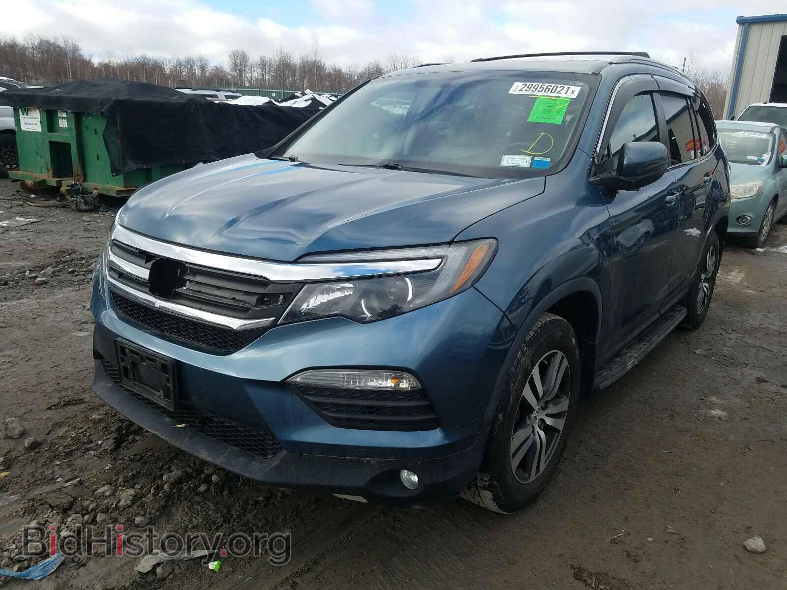 2016 HONDA PILOT - VIN: 5FNYF6H55GB017537 - Фото 2