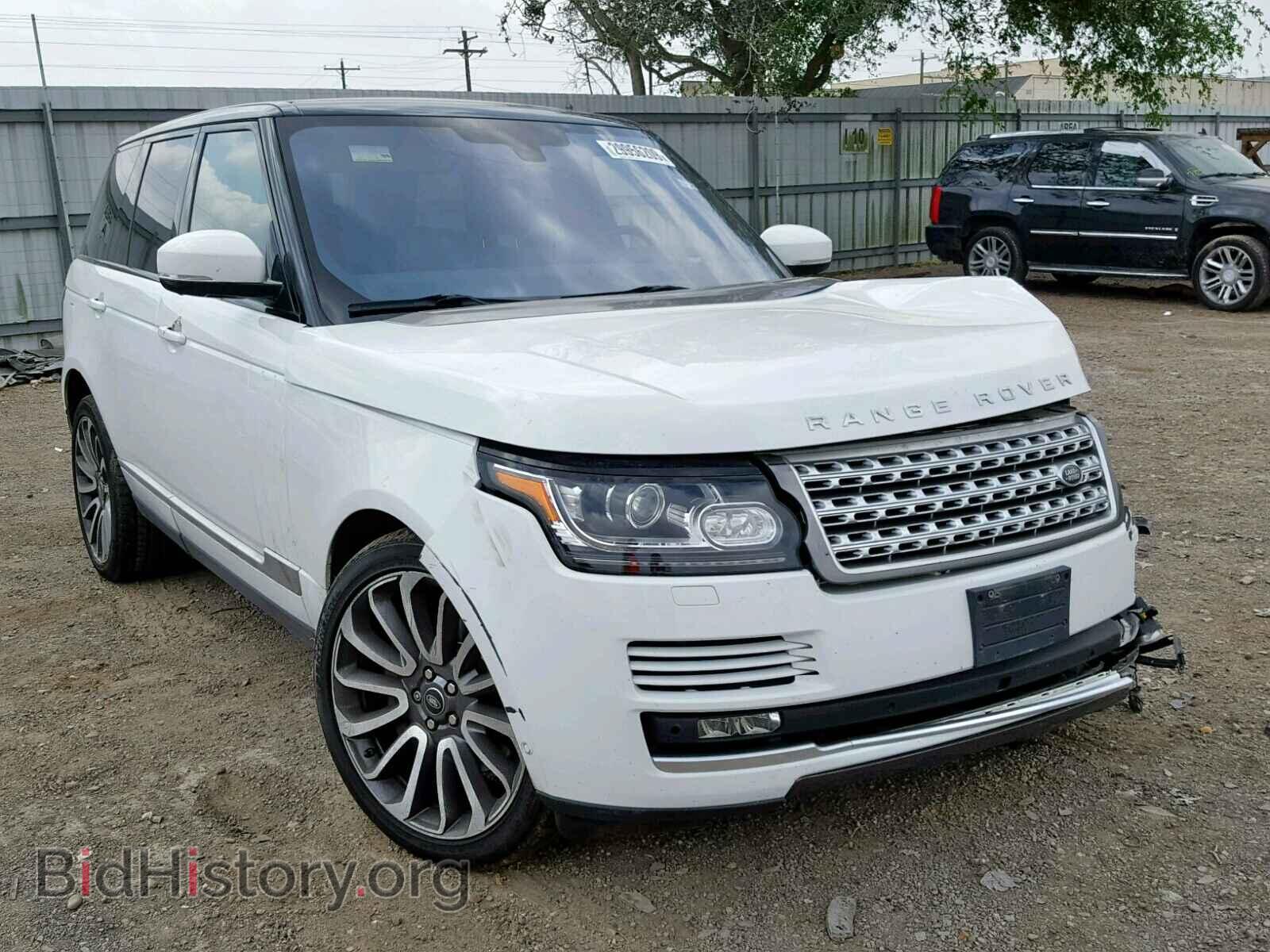 Photo SALGS2EF2GA274640 - LAND ROVER RANGE ROVE 2016