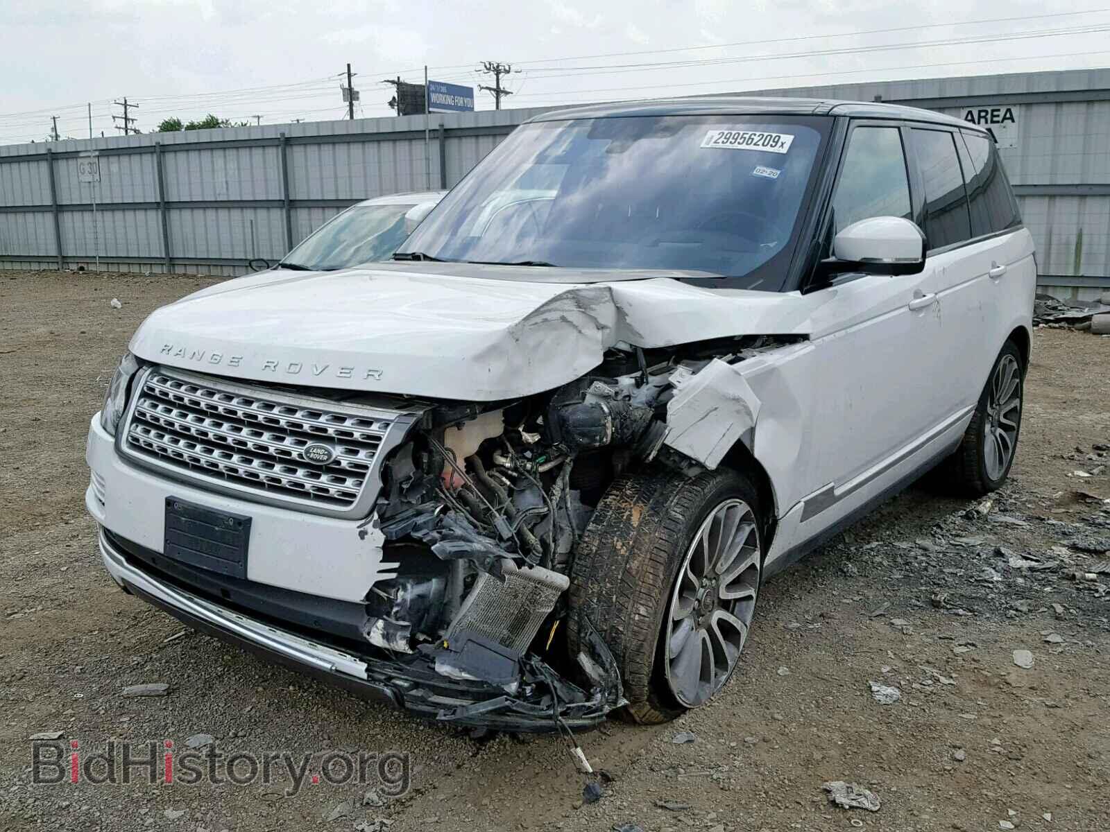 2016 LAND ROVER RANGE ROVE - VIN: SALGS2EF2GA274640 - Фото 2