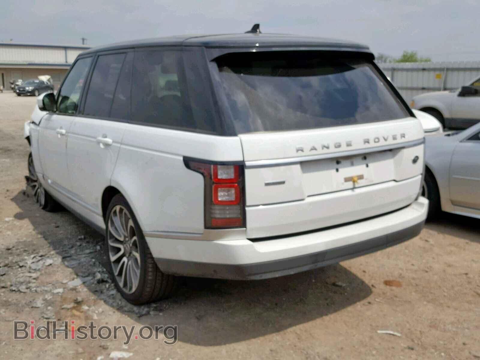 2016 LAND ROVER RANGE ROVE - VIN: SALGS2EF2GA274640 - Фото 3