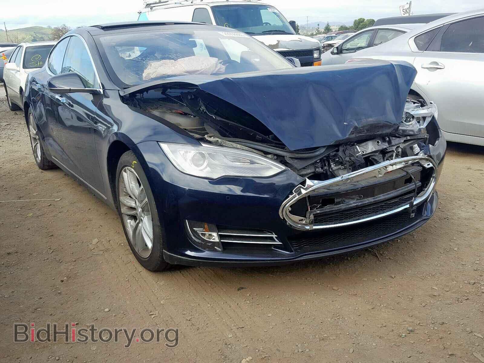 Photo 5YJSA1H14EFP43567 - TESLA MODEL S 2014